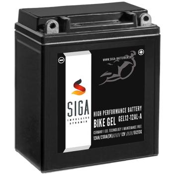 Batterie moto gel SIGA Bike YB12AL-A2 12 Ah 12 V